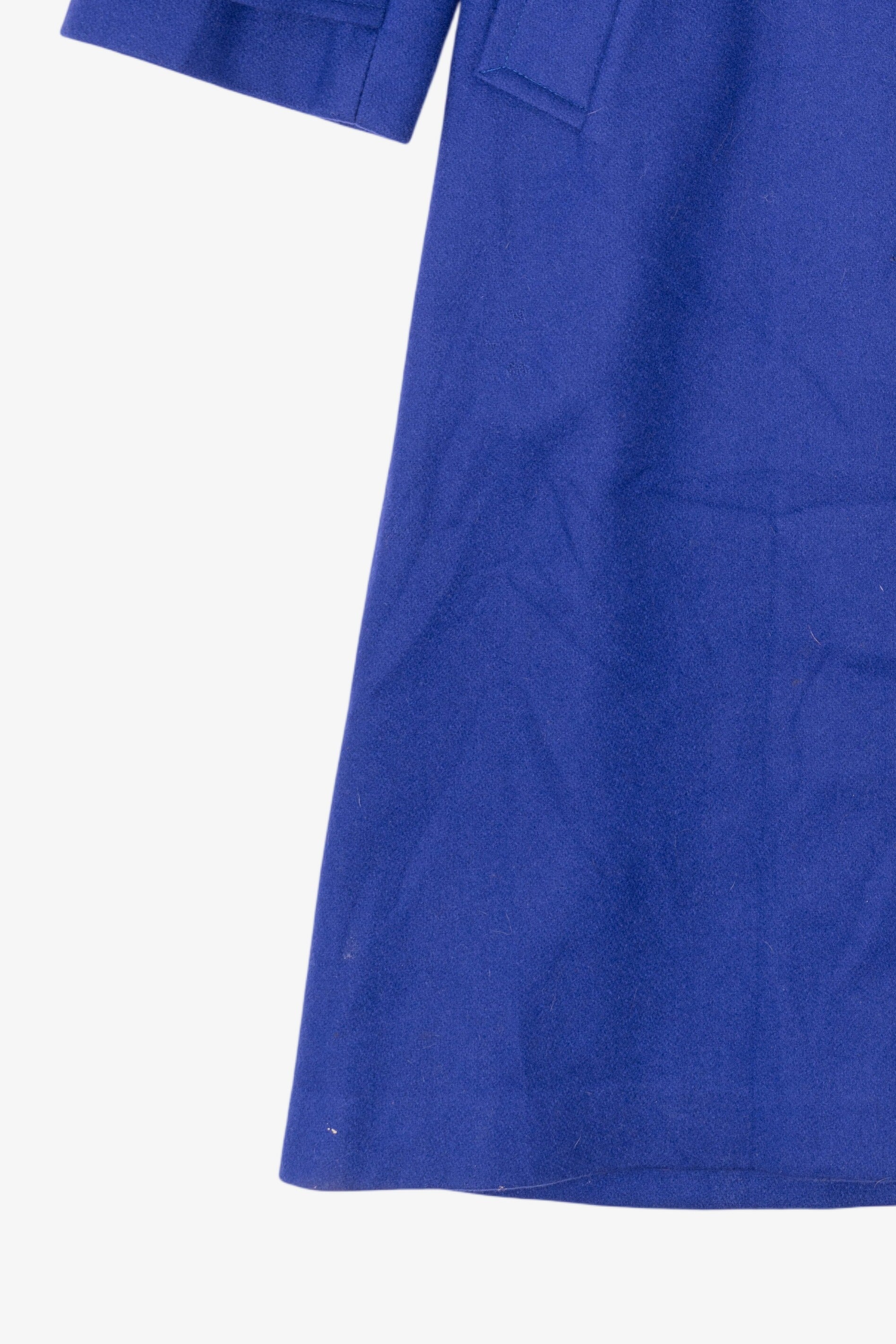 Vintage Blue Andrea Marin Trench Coat (1980s)