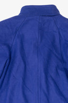 Vintage Blue Andrea Marin Trench Coat (1980s)