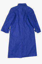 Vintage Blue Andrea Marin Trench Coat (1980s)