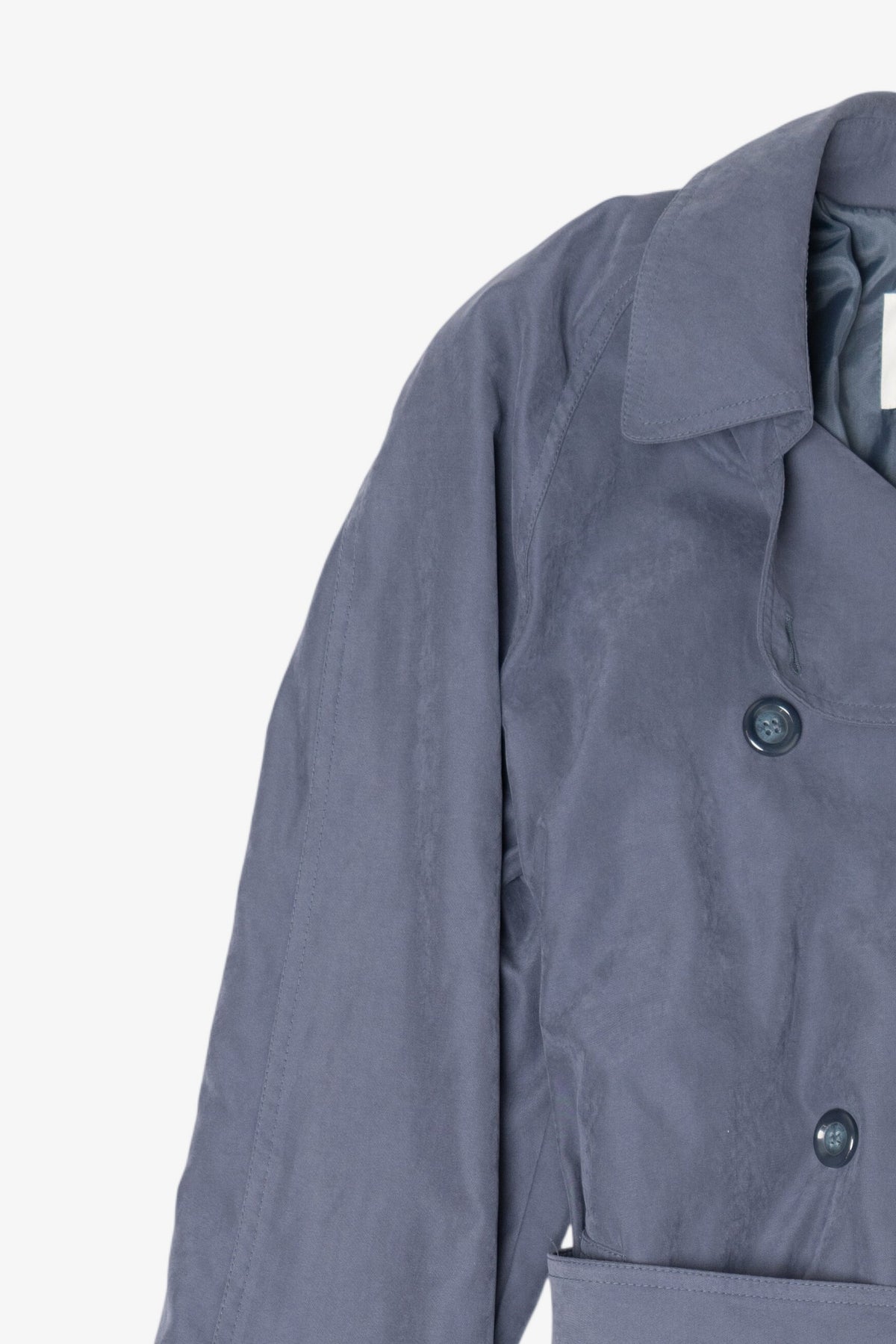 Vintage Gray London Fog Trench Coat (1980s)