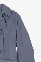 Vintage Gray London Fog Trench Coat (1980s)