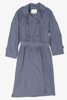 Vintage Gray London Fog Trench Coat (1980s)