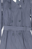 Vintage Gray London Fog Trench Coat (1980s)