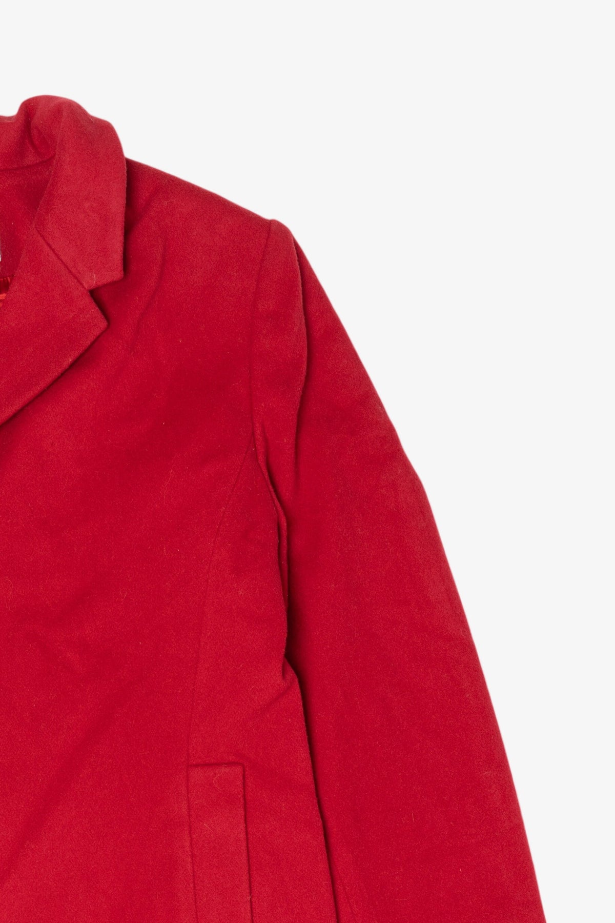 Vintage Red L.L. Bean Trench Coat (1990s)
