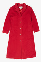 Vintage Red L.L. Bean Trench Coat (1990s)