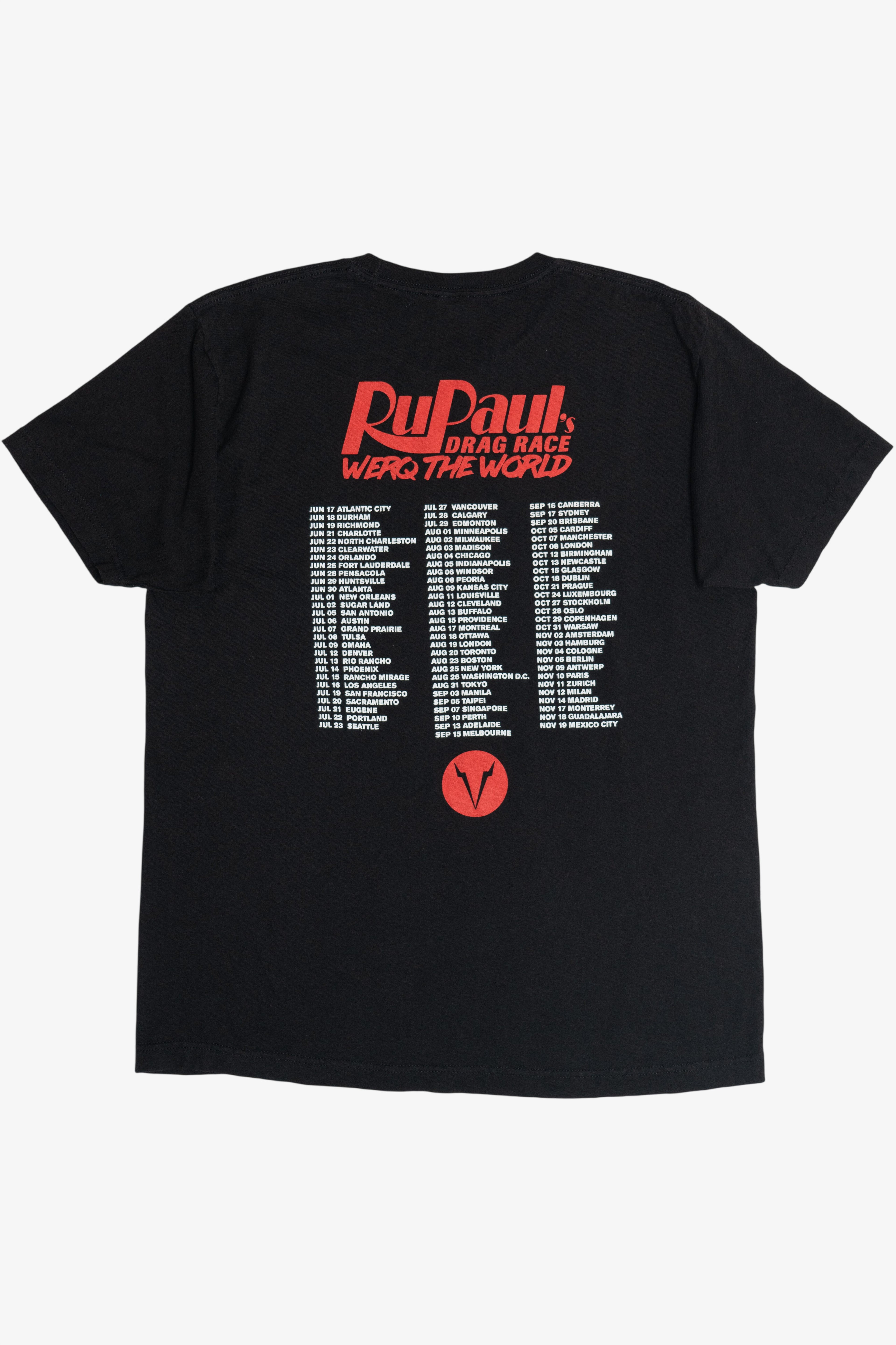Ru Paul's Drag Race Werq The World Tour T-Shirt (2020s)