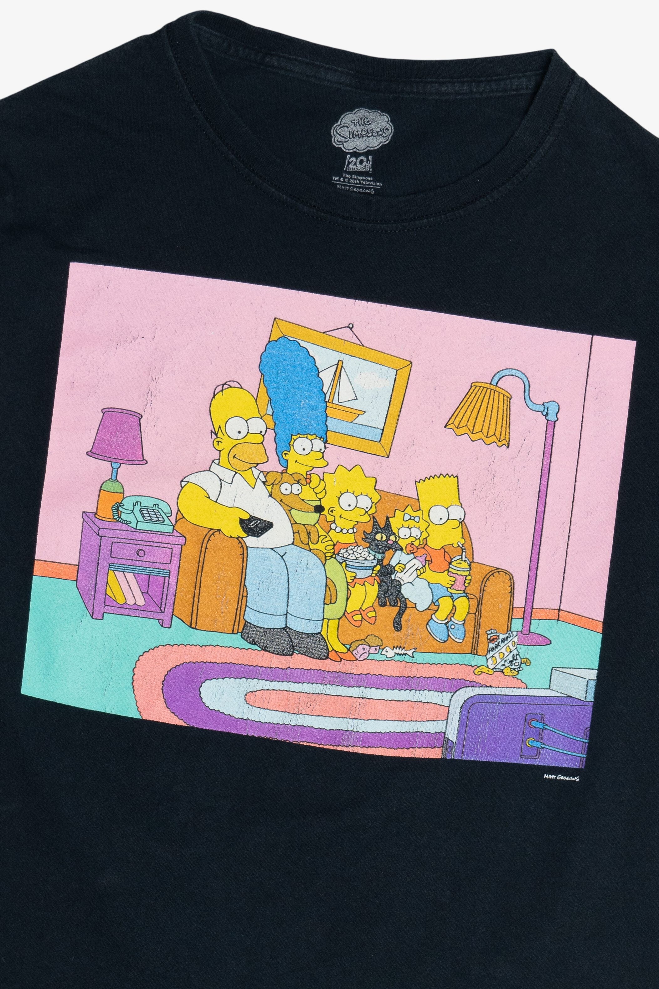 The Simpsons Living Room Couch T-Shirt (2010s)