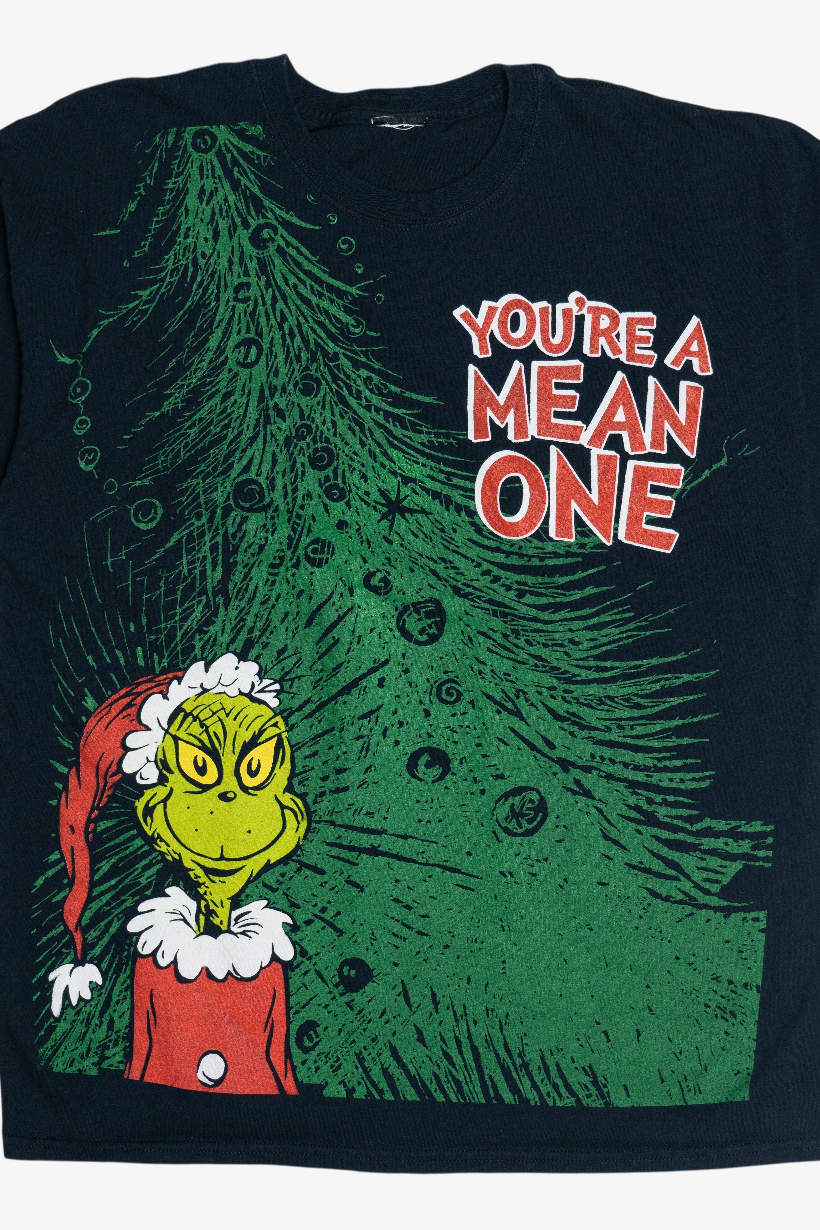 "You're A Mean One" The Grinch Christmas T-Shirt (2010s)