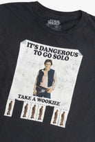 Star Wars "It's Dangerous To Go Solo Take A Wookie" T-Shirt (2020s)