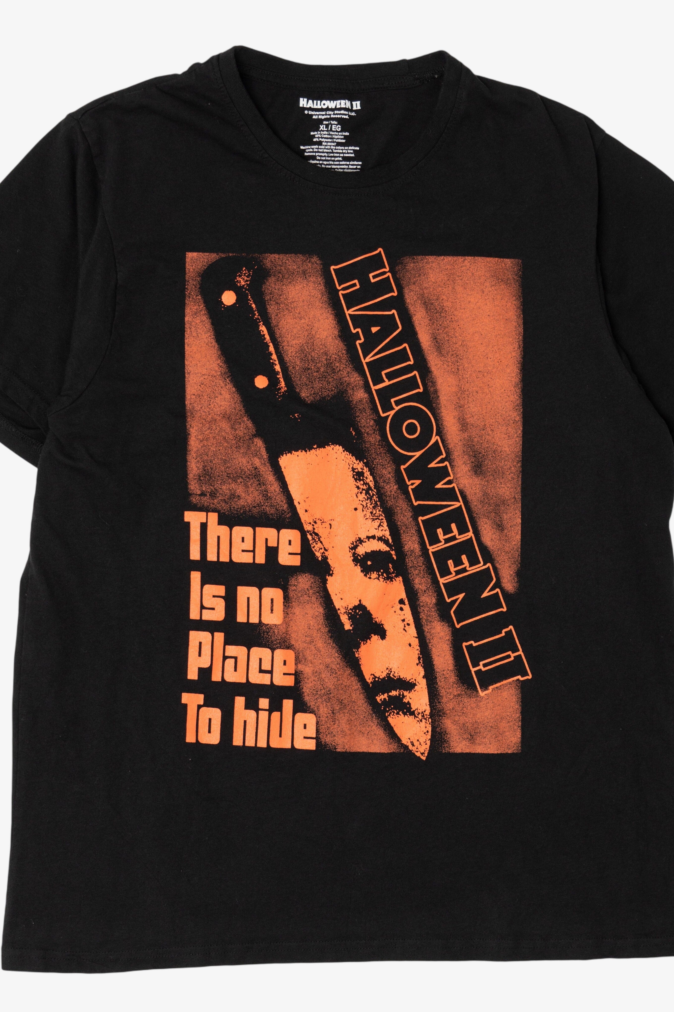 Halloween 2 "There Is No Place To Hide" T-Shirt (2020s)