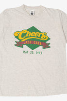 Vintage Light Gray Cheers Last Call T-Shirt (1990s)