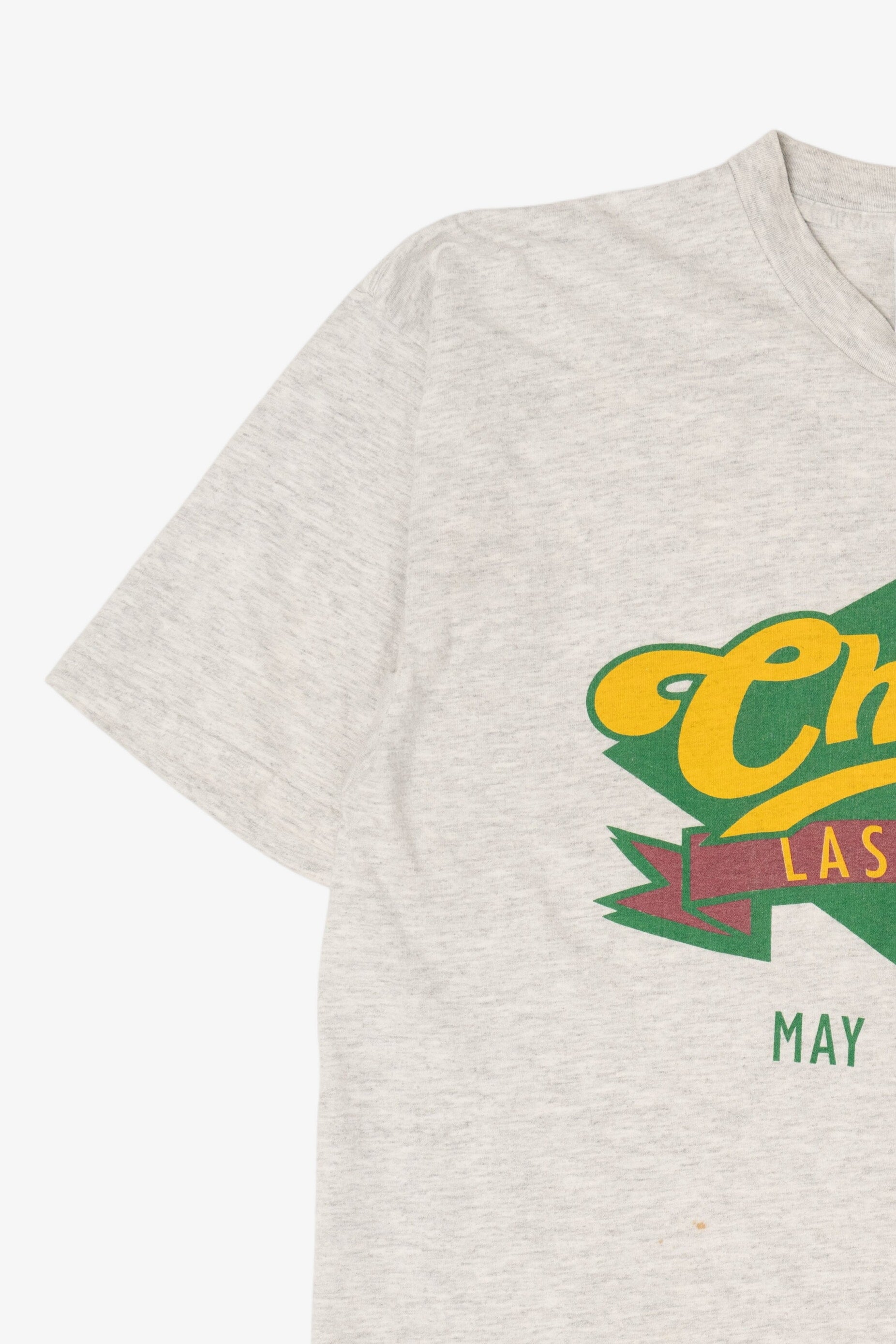 Vintage Light Gray Cheers Last Call T-Shirt (1990s)