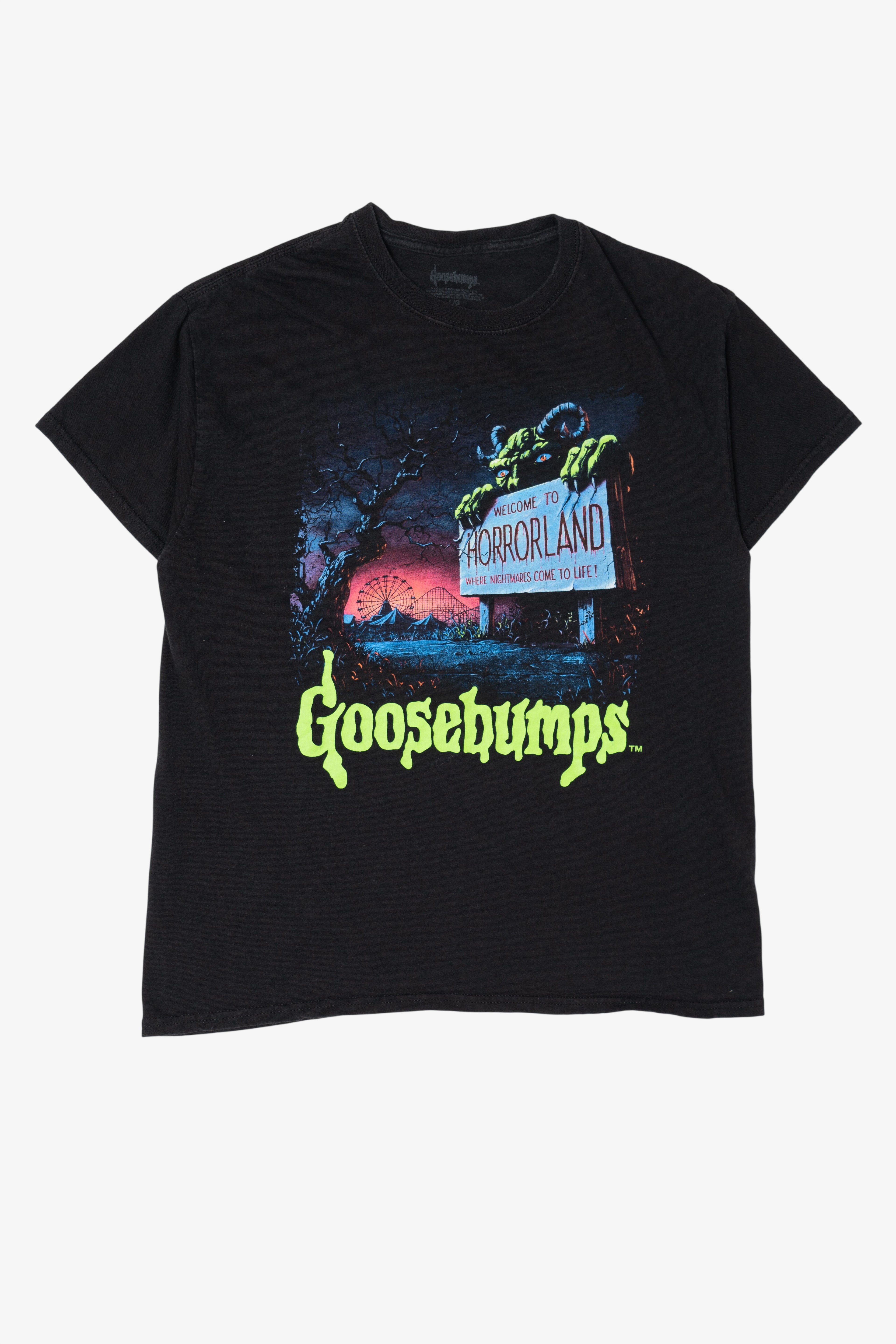 Black Goosebumps "Welcome To Horrorland" T-Shirt (2010s)