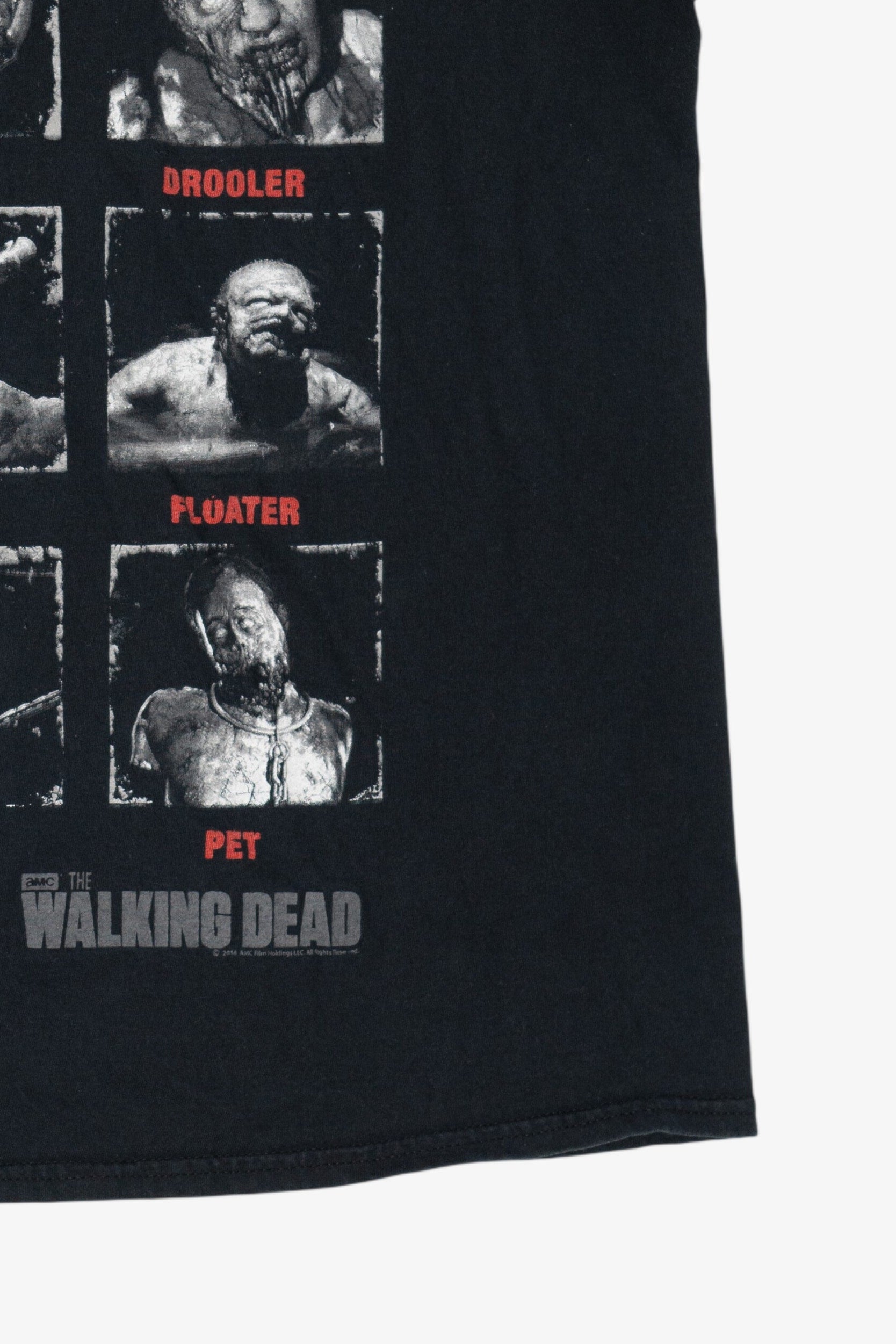 The Walking Dead "Know Your Walkers" Vintage T-Shirt (2010s)