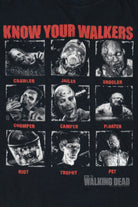 The Walking Dead "Know Your Walkers" Vintage T-Shirt (2010s)