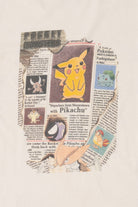 Vintage Pokemon Pikachu Newspaper T-Shirt (2000s)
