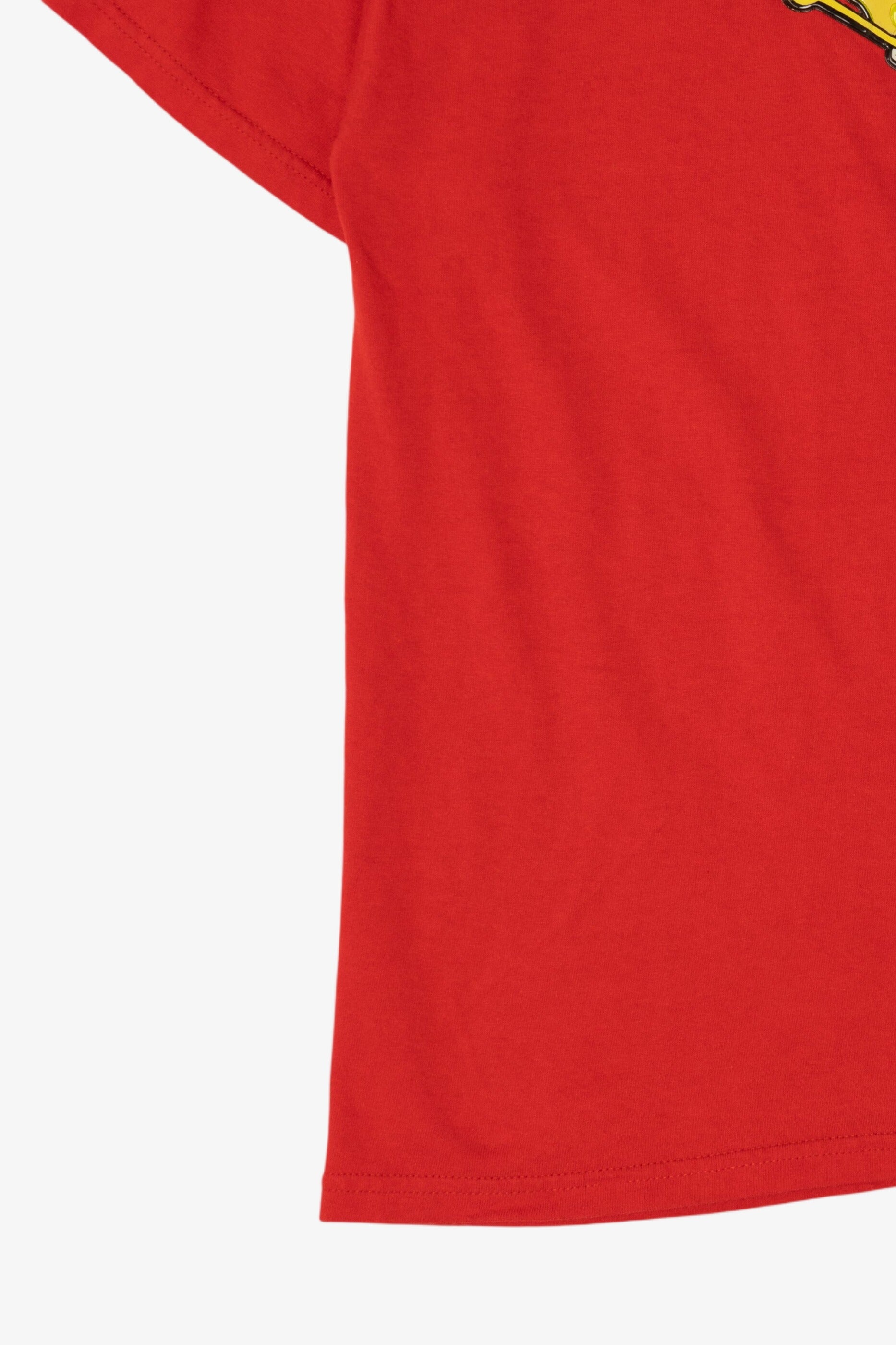 Vintage Red Nickelodeon Spongebob Squarepants T-Shirt (2000s)