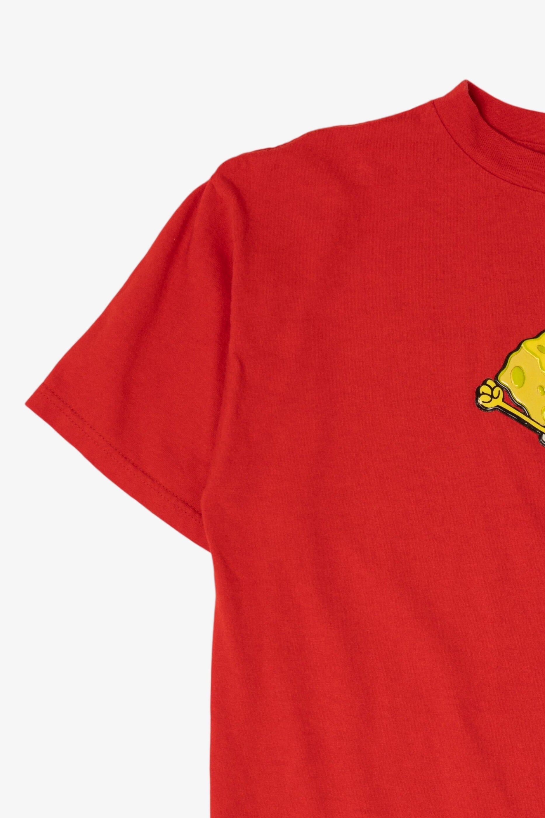 Vintage Red Nickelodeon Spongebob Squarepants T-Shirt (2000s)