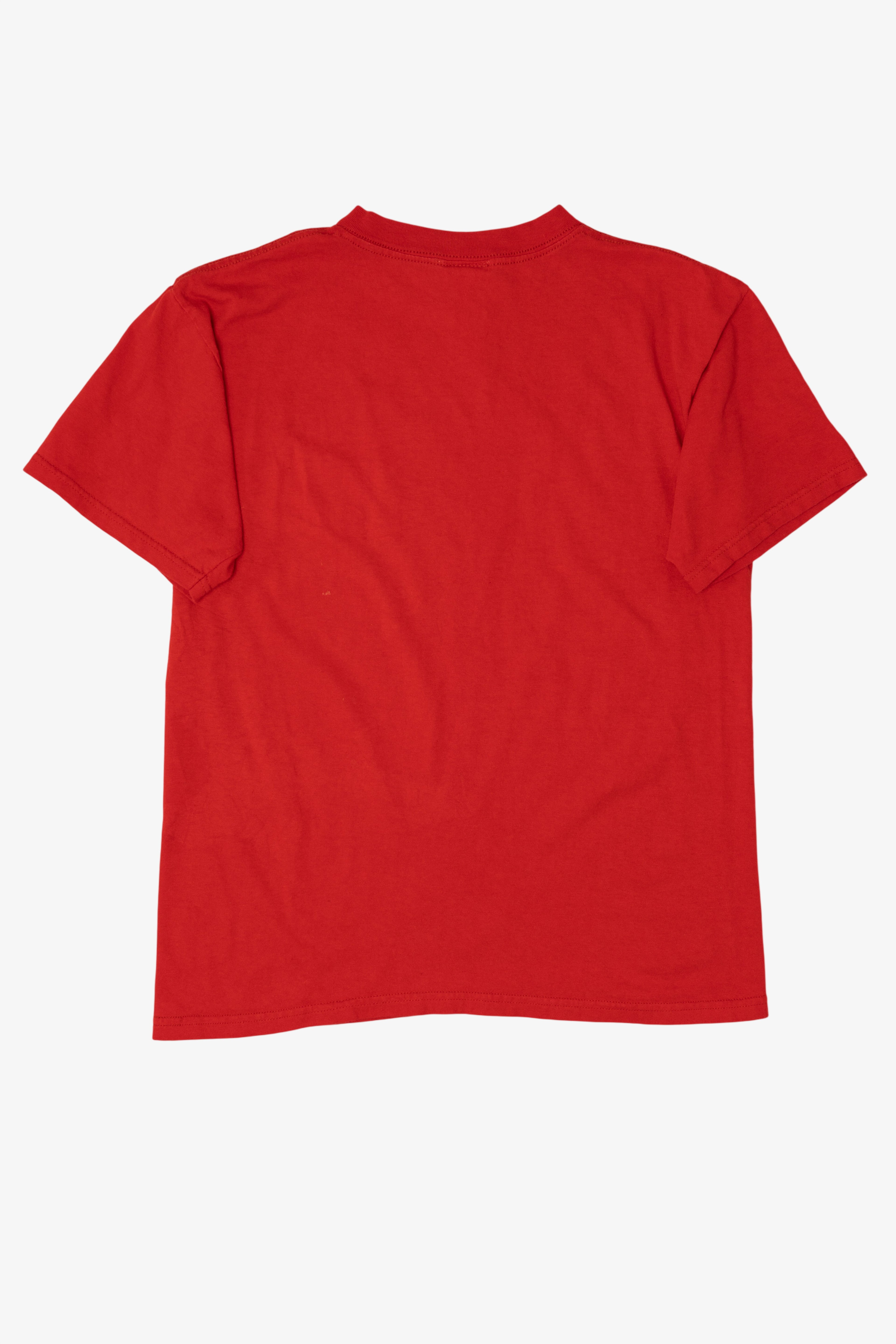 Vintage Red Nickelodeon Spongebob Squarepants T-Shirt (2000s)