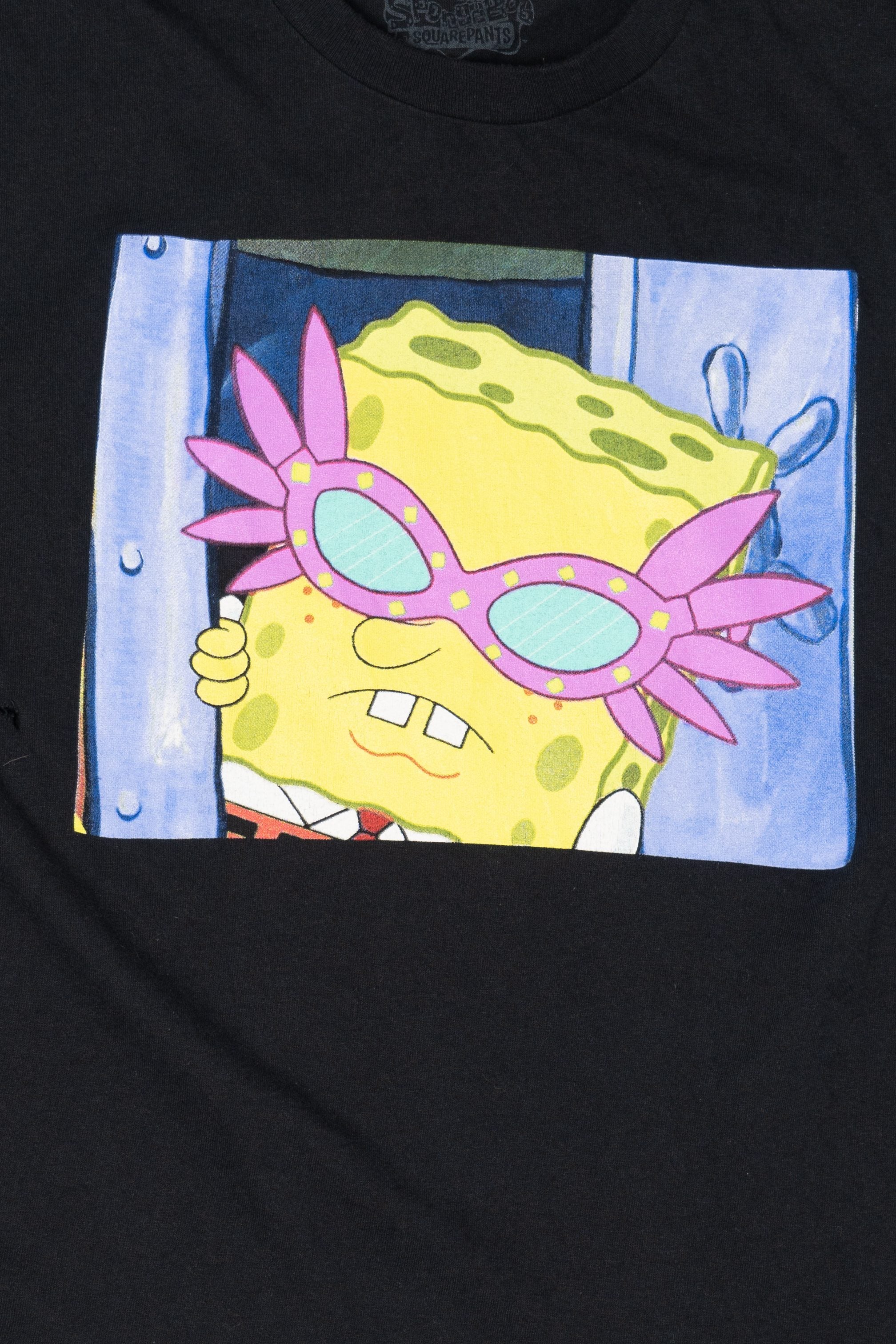 Spongebob Squarepants With Fashion Glasses T-Shirt (2020s)