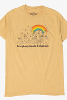 Yellow Sesame Street "Everybody Needs Somebody" T-Shirt (2010s)