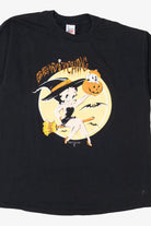 Vintage Betty Boop "Bewitching" Halloween T-Shirt (1990s)