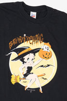 Vintage Betty Boop "Bewitching" Halloween T-Shirt (1990s)