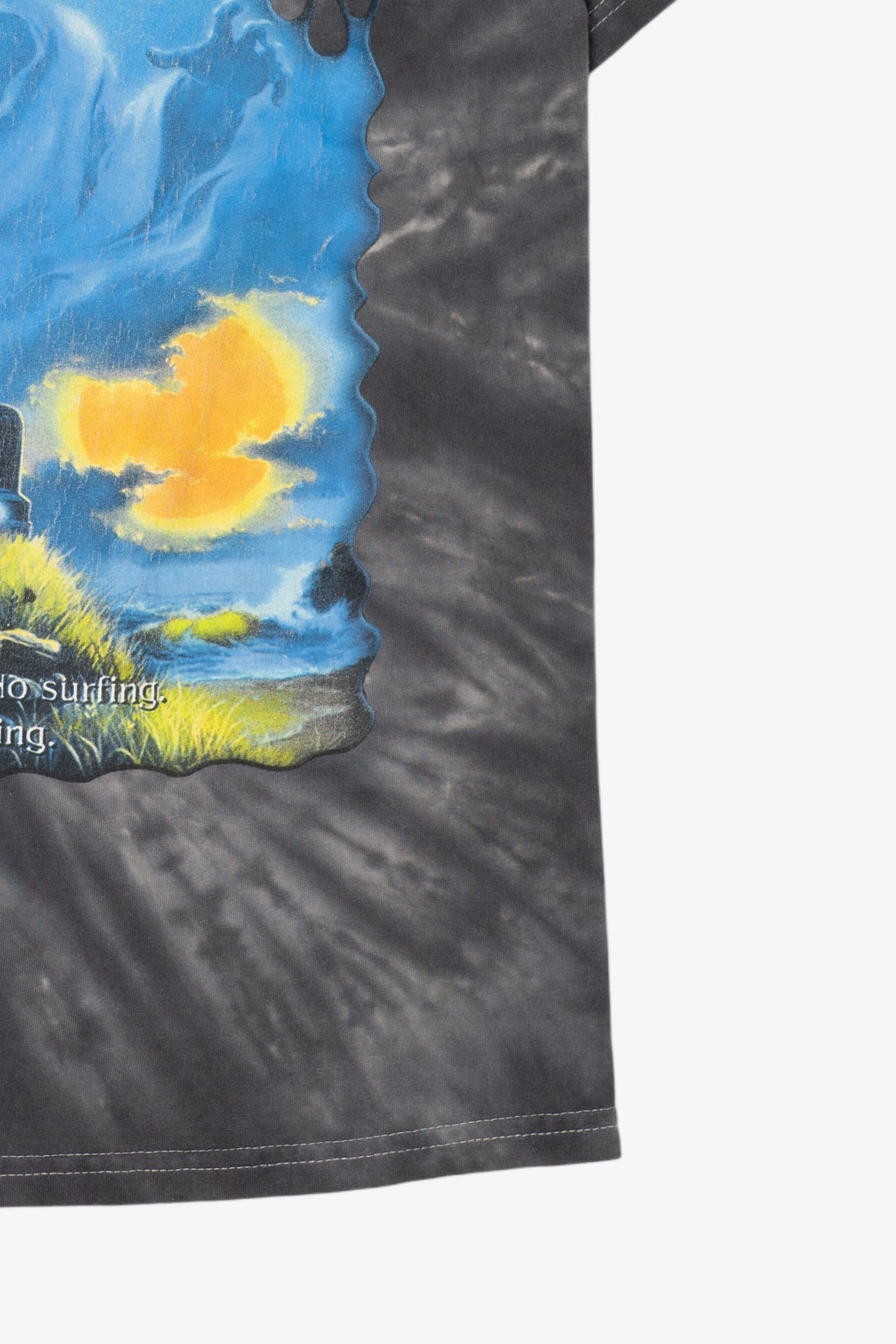 Gray Tie Dye Goosebumps T-Shirt (2010s)