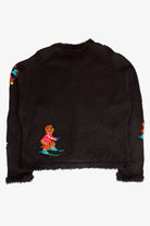 Vintage Ski Bears Ugly Christmas Cardigan (1990s)