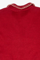 Vintage Red Carolina Colours Ugly Christmas Cardigan (1990s)