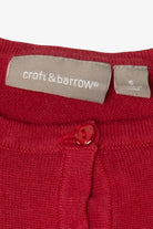 Vintage Red Y2k Lightweight Presents Ugly Christmas Cardigan (2000s)