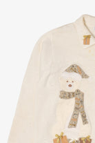 Vintage White Studio Collection Teddy Bear Ugly Christmas Cardigan (2000s)