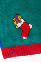 Vintage Allen Jolly Christmas Cardigan (1990s)
