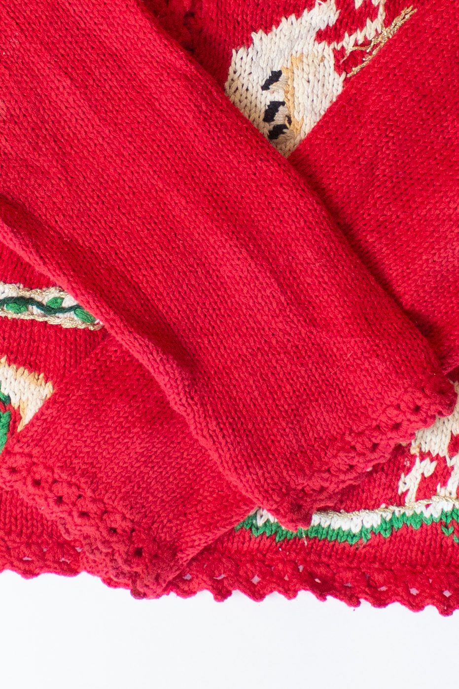 Vintage Stefano Basics Ugly Christmas Cardigan (1990s)