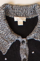 Truck & Cabin Christmas Cardigan (2000s)