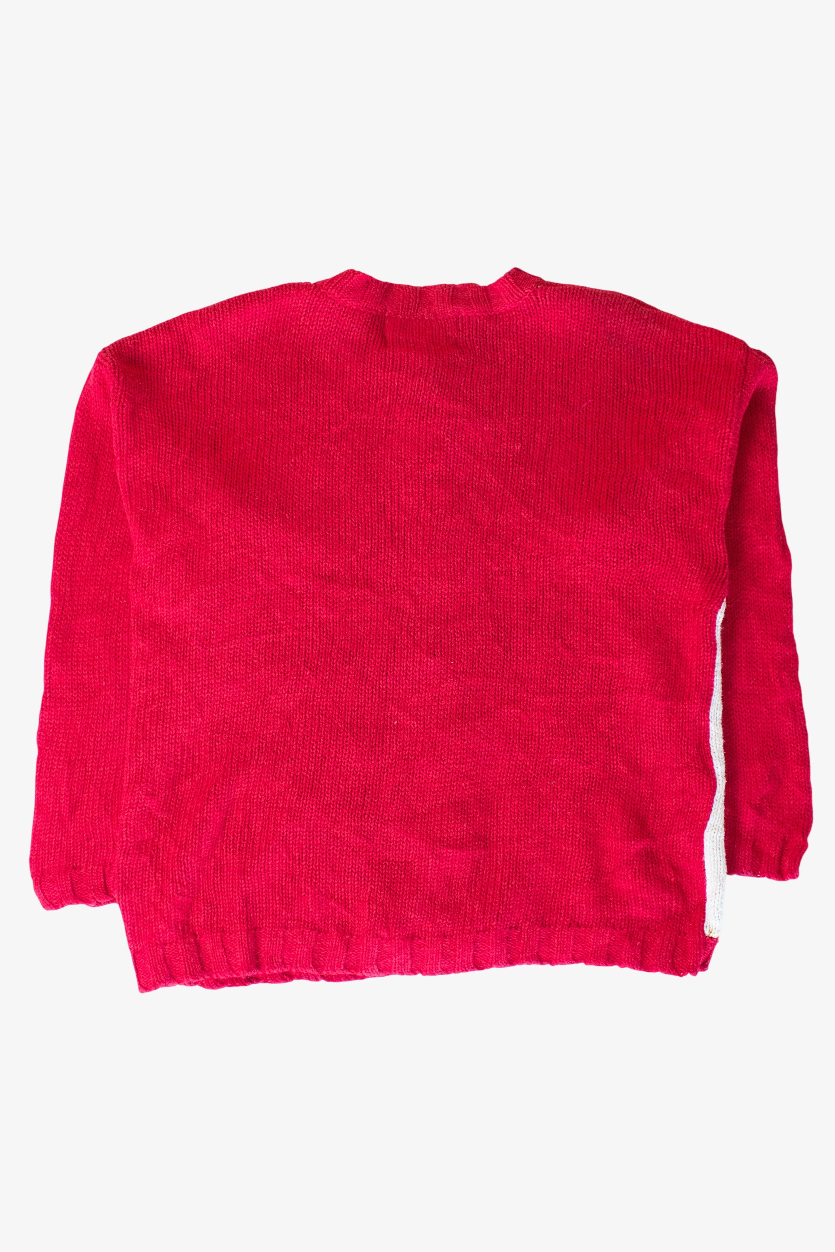 Vintage Tiara Wreaths Ugly Christmas Cardigan (1990s)