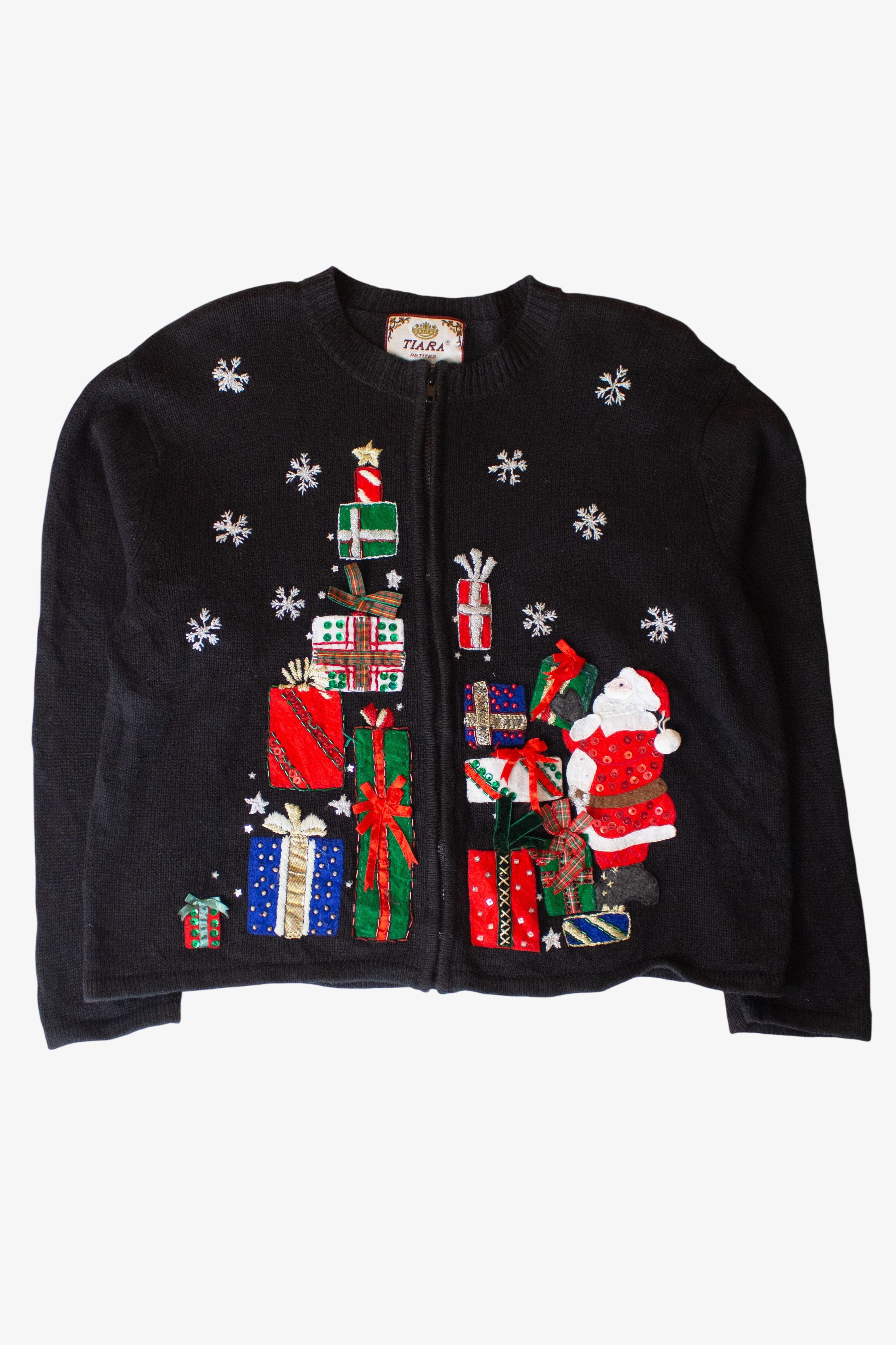 Vintage Presents From Santa Ugly Christmas Sweater (1990s)