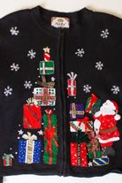 Vintage Presents From Santa Ugly Christmas Sweater (1990s)