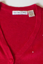 Vintage North Pole Depot Christmas Cardigan (1990s)