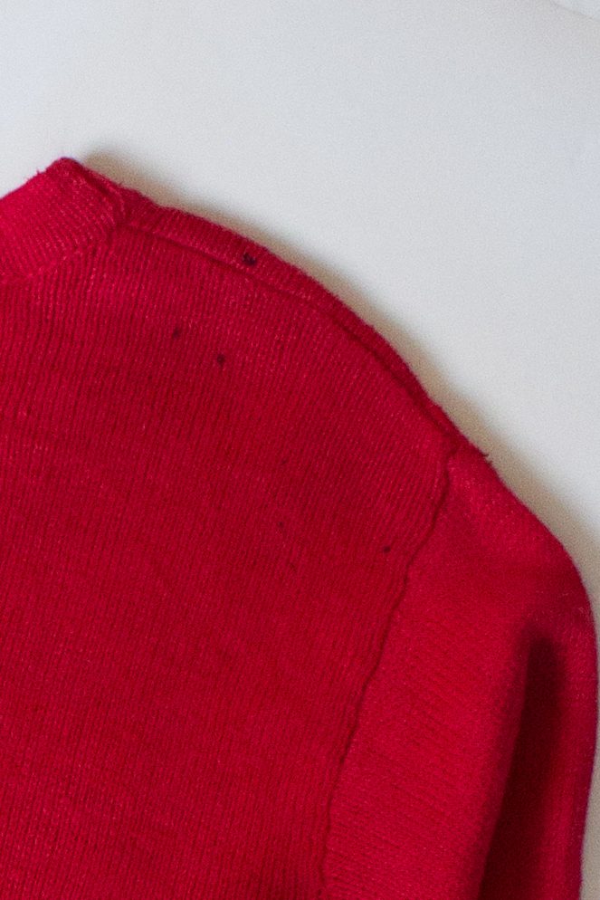 Vintage North Pole Depot Christmas Cardigan (1990s)