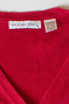 Vintage North Pole Depot Christmas Cardigan (1990s)