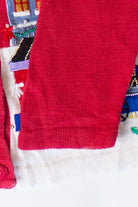 Vintage North Pole Depot Christmas Cardigan (1990s)