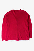 Vintage North Pole Depot Christmas Cardigan (1990s)