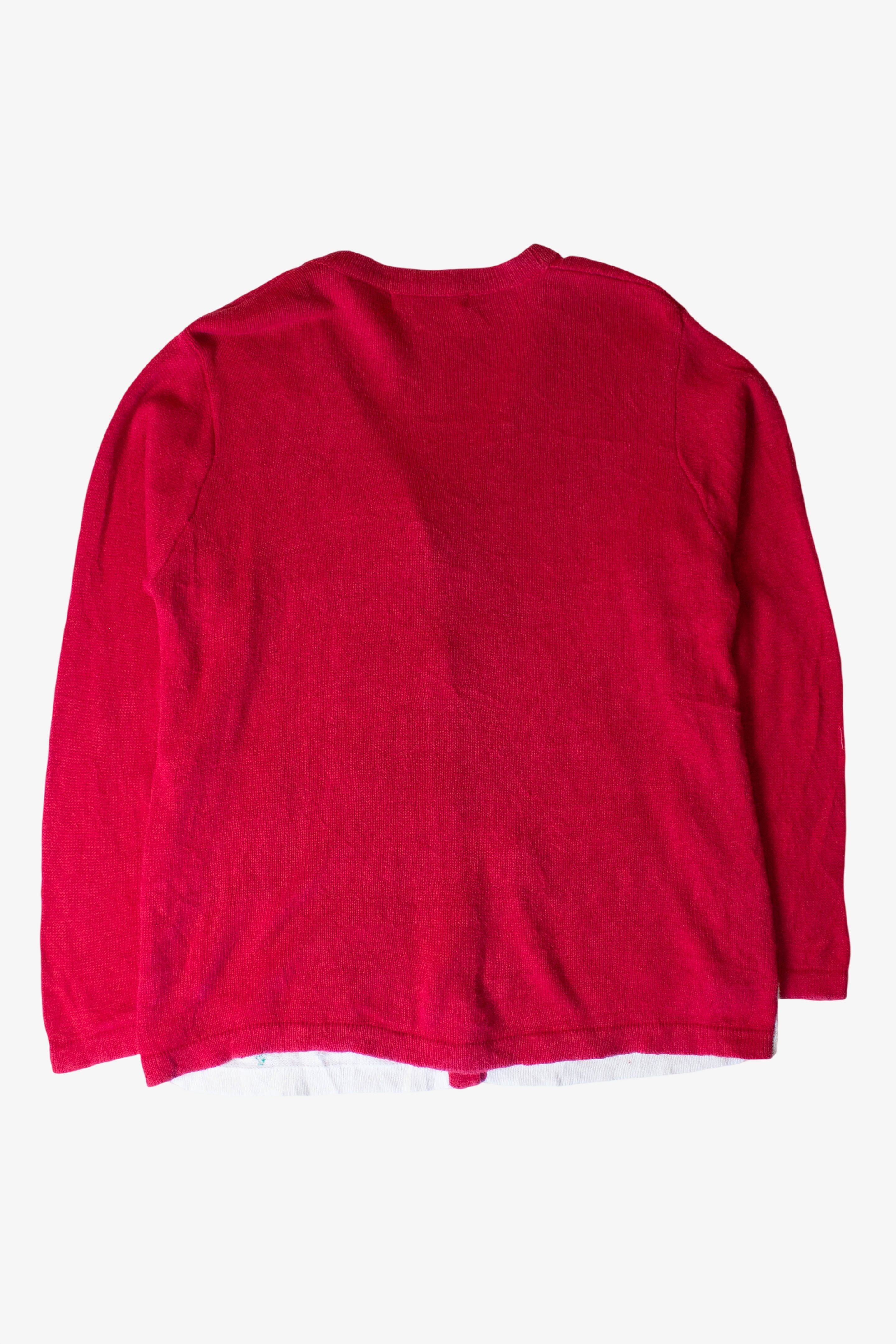Vintage North Pole Depot Christmas Cardigan (1990s)