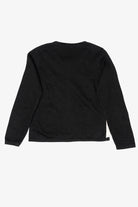 Vintage Black Snowy Landscape Ugly Christmas Cardigan (2000s)