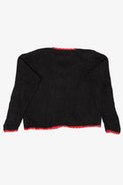 Vintage Black Nutcracker Ugly Christmas Cardigan (1990s)