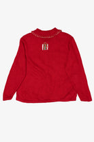 Vintage Red Tiara International Presents Ugly Christmas Cardigan (2000s)