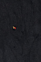 Vintage Hand Knit Black Marisa Christina Ugly Christmas Cardigan (1990s)