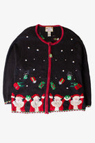 Vintage Santas Ugly Christmas Cardigan (1990s)