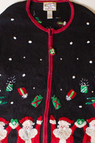 Vintage Santas Ugly Christmas Cardigan (1990s)